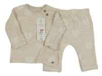 Nové - Béžové pyžama s medvedíkmi F&F