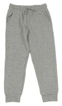 Šedé melírované tepláky F&F