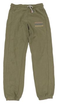 Béžové tepláky s nápisem Primark