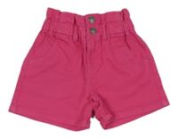 Růžové riflové kraťasy Benetton