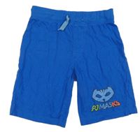 Safírové bavlněné kraťasy PJ Masks