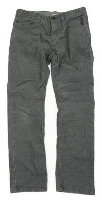 Sivé menšestrové nohavice H&M