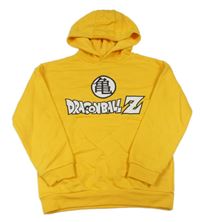 Žlutooranžová mikina s nápisem - Dragonball Z a kapucňou PRIMARK