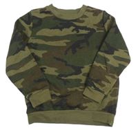 Army-tmavokhaki mikina PRIMARK