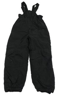 Černé šusťákové zimní oteplovačky Kiki&Koko