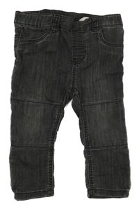 Tmavošedé skinny rifle H&M