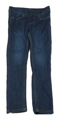 Tmavomodré rifľové džegíny H&M