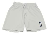 Biele športové kraťasy s číslom H&M