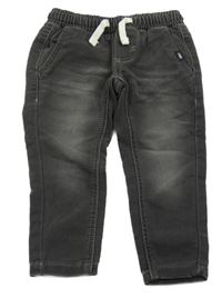 Tmavosivé teplákové crop rifle Sfera