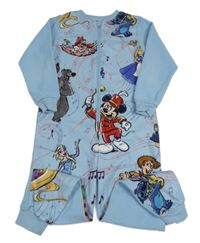 Světlemodrý fleecový overal s Disney postavami Disney