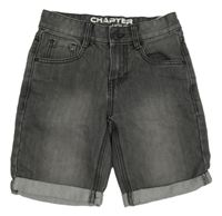 Tmavošedé riflové kraťasy Chapter Young