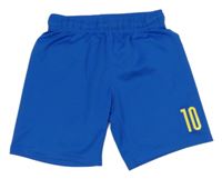 Modré športové kraťasy s číslom H&M