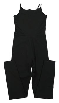 Čierny športový nohavicový overal H&M