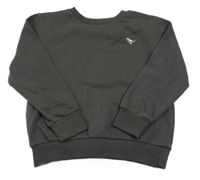 Tmavosivá mikina s výšivkou zn. Next