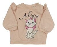 Svetloružová mikina s mačkou H&M