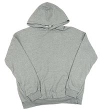 Šedá melírovaná mikina s kapucí H&M