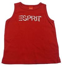 Červený top s logom zn. Esprit