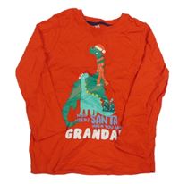 Červené triko s diny Nutmeg