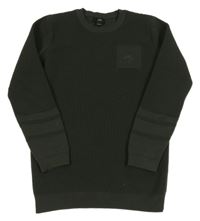 Tmavozelený sveter s výšivkou River Island