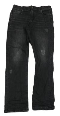 Tmavosivé rifle s vyšúchaním River Island