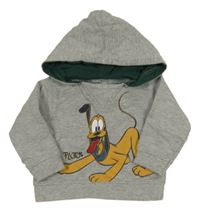 Sivá mikina s Plutem a kapucňou C&A