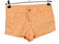 Dámské neonově oranžové riflové minikraťasy Denim 