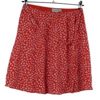 Dámska červená kvietkovana sukňa Blue Motion