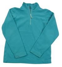 Azurová fleecová funkčná mikina Mountain Warehouse