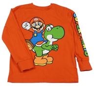 Červené triko se Super Mariem 