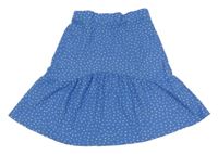 Modro-biela vzorovaná sukňa Primark