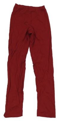 Bordó pyžamové kalhoty H&M