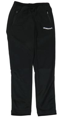 Černé sportovní tepláky Uhlsport