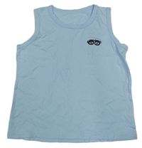 Svetlomodré tielko s medvedíkmi