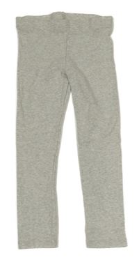 Svetlosivé melírované rebrované legíny F&F