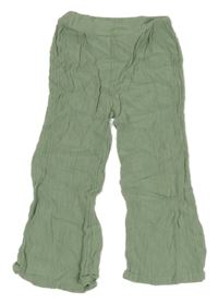 Svetlozelené ľahké nohavice Lefties