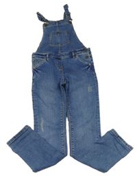Světlemodré riflové skinny lacláče s prošoupáním