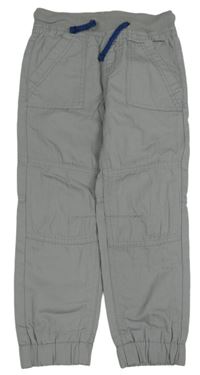 Šedé plátěné podšité cuff Lupilu