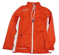 Červeno-biela prepínaci športová mikina HUL Sport