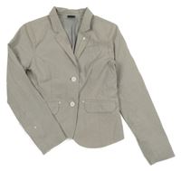 Šedé plátěné sako Baker Bridge 