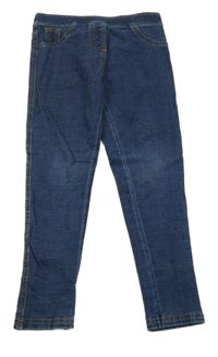 Tmavmodré tregíny riflového vzhledu M&S