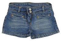 Modré rifľové kraťasy B.B.G.