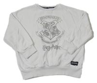 Bílá oversize mikina Harry Potter C&A