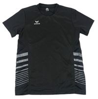 Černé funkční sportovní tričko erima