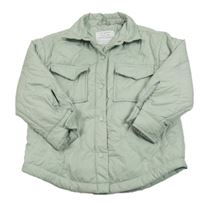 Světleolivová prešívaná šušťáková zateplená bunda PRIMARK