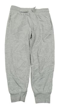 Šedé melírované tepláky H&M