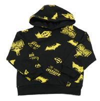 Čierna mikina s Batmany a kapucňou PRIMARK