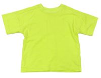 Neónově žlté oversize tričko George