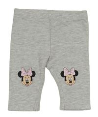 Svetlosivé melírované legíny s Minnie Disney