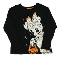 Černé triko s Minnie George