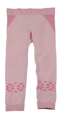 Růžové spodní legíny se vzorem Lupilu